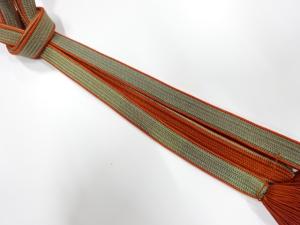 正絹　撚り房　手組帯締め